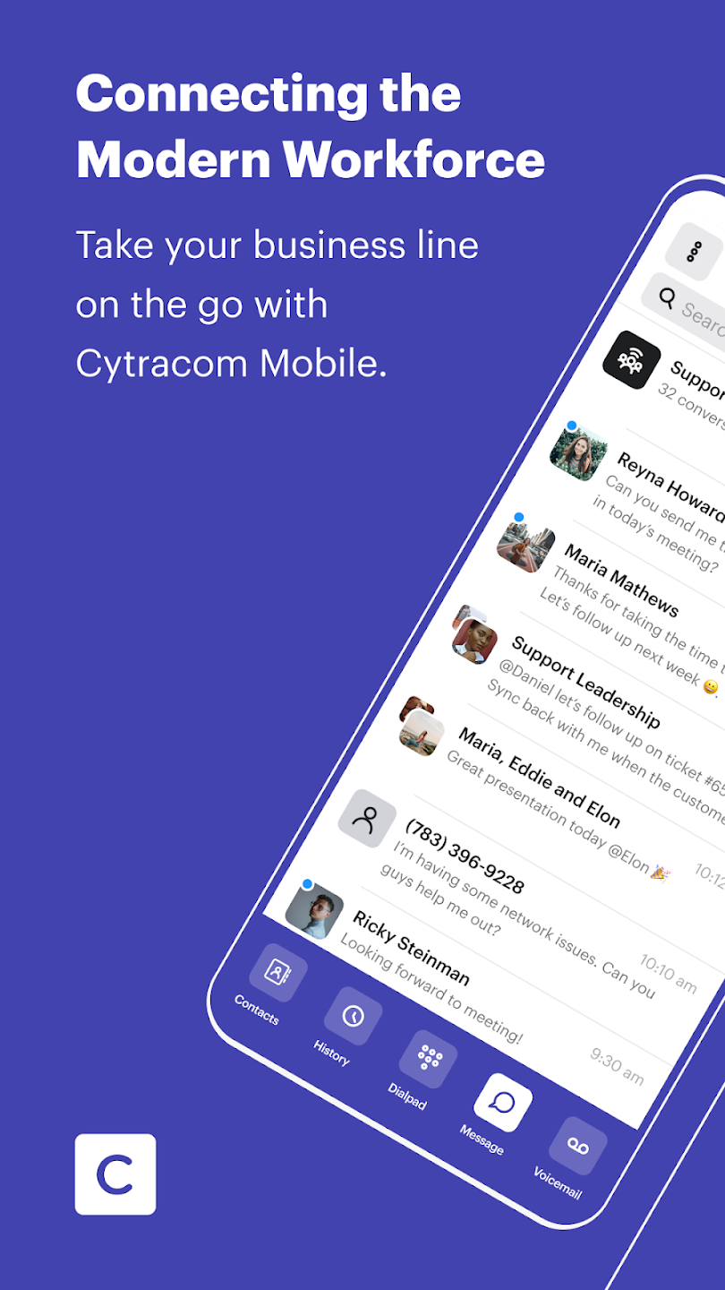 Cytracom interface