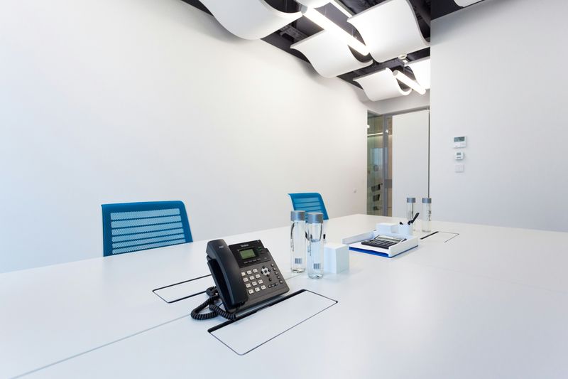 Modern VoIP Desk Phone